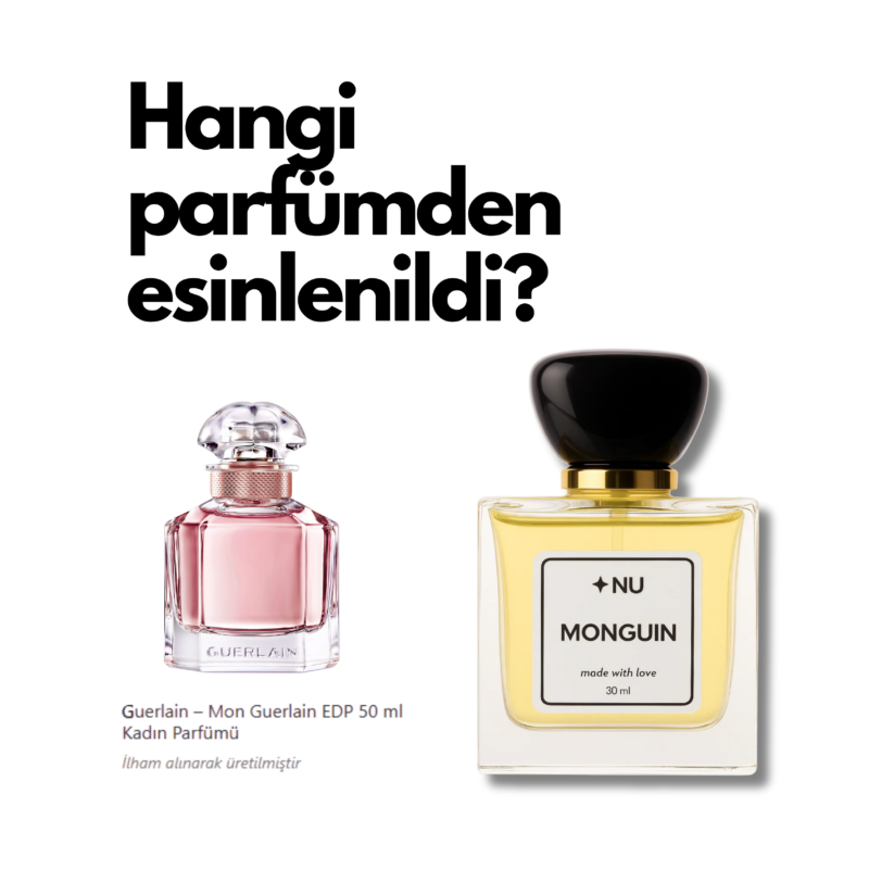 Monguin (Guerlain - Mon Guerlain muadili) EDP 50 ml Kadın Parfümü - Görsel 4